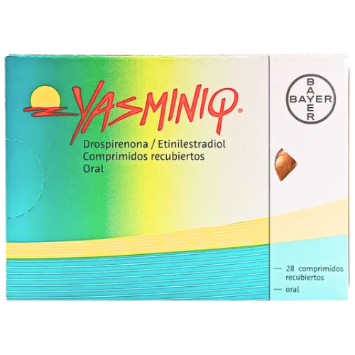 YASMINIQ YAZ DROSPIRENONA ETINILESTRADIOL 3-0.02MG TAB X 28